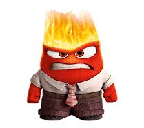 Anger, uit Disney's tekenfilm Inside Out