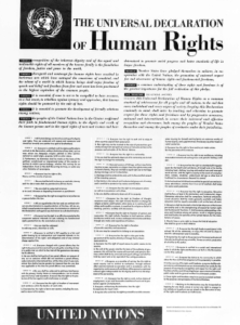 De Universele Verklaring van de Rechten van de Mens